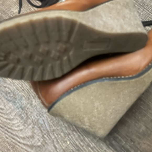 Town Shoes size 7.5 excellent condition made in Portugal beautiful wedge boots - Picture 10 of 12